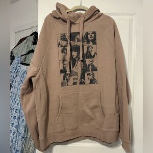 Taylor Swift The Eras Tour Taupe Hoodie
